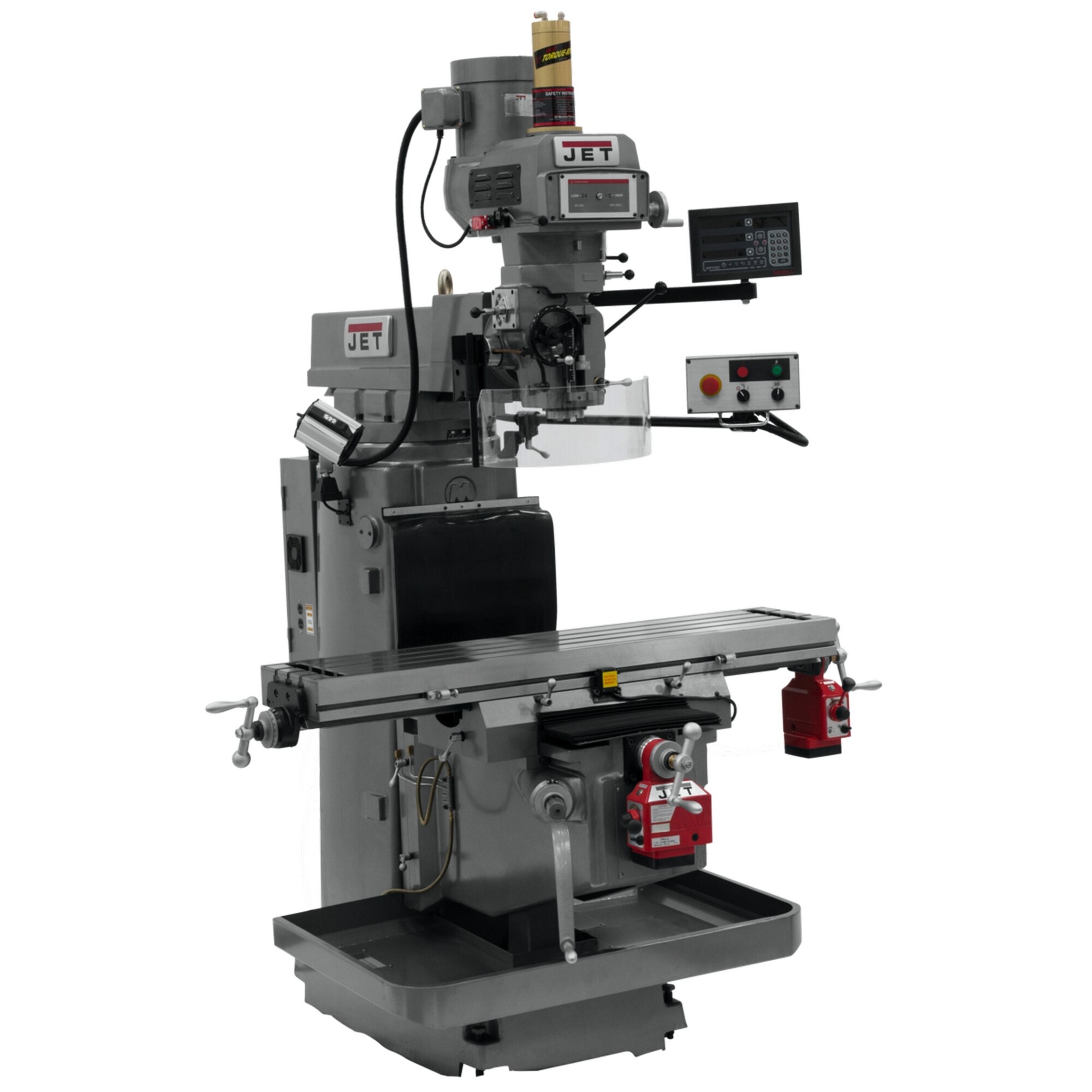 JET Vertical Milling Machine - 12in. x 54in., 5 HP, Variable Speed, Model# JTM-1254VS